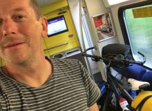 Pierre in der S-Bahn